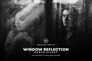 Window Reflection Photo Effect