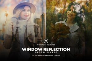 Window Reflection Photo Effect