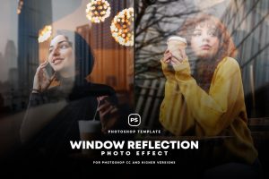 Window Reflection Photo Effect