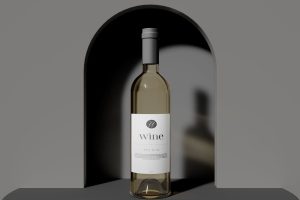 Wine Bottle Mockup