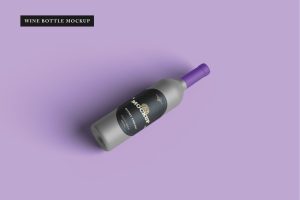 Wine Bottle Mockup
