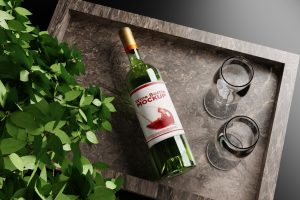 Wine Bottle Mockup