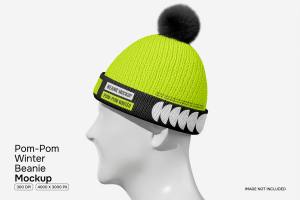 Winter Beanie Mockup