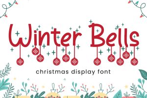 Winter Bells – Christmas Font