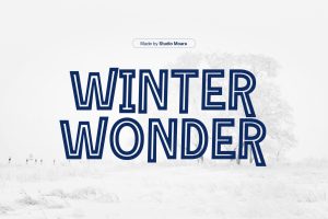 Winter Wonder – Christmas Sans Font