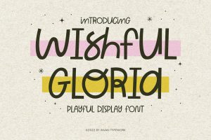 Wishful Gloria – Playful Curly Font