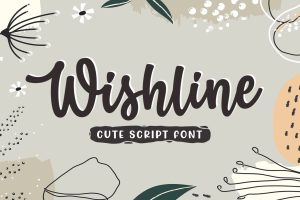 Wishline – Cute Script Font