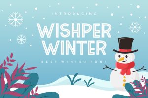 Wishper Winter – Modern Font