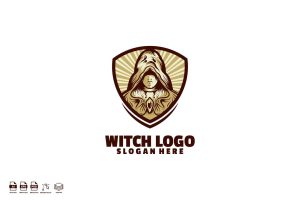 Witch Logo template