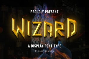 Wizard – Magic Display Font