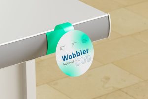 Wobbler Mockup