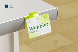 Wobbler Mockup