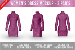 Women’s Dress Mockup