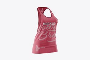 Women’s Fitness Tank Top Mockup