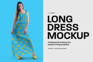 Women’s Long Dress Mockups