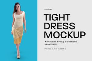 Women’s Tight Dress Mockups