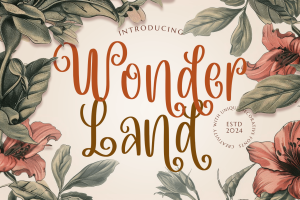 Wonderland – Christmas Font