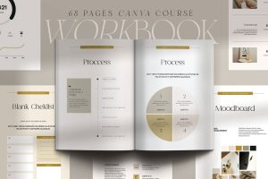 Workbook Template Canva