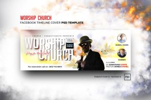 Worship Church Facebook Timeline Cover