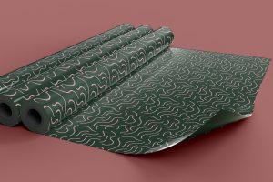 Wrapping Paper Mockup