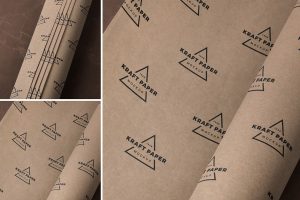 Wrapping Paper Mockup