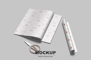 Wrapping Paper Mockup
