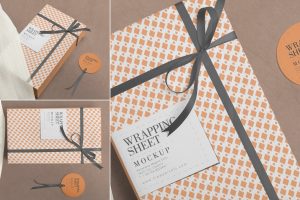 Wrapping Paper Mockups
