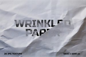 Wrinkled Paper Texture