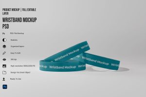 Wristband Mockup