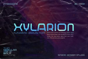 Xylarion – Futuristic Font