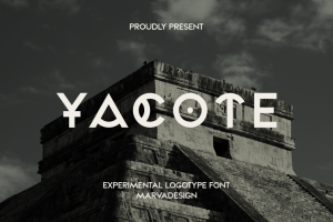 Yacote – Display Sans Font