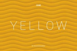 Yellow | Soft Abstract Wavy Backgrounds