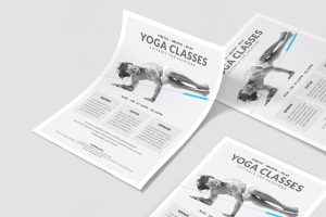 Yoga Classes Poster/Flyer