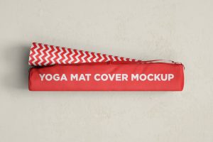Yoga Mat Cover Mockup 001