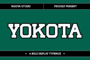 Yokota Bold Font