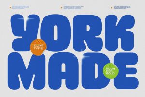 Yorkmade – Rounded Bold Font