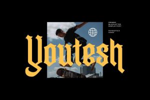 Youtesh – Modern Font
