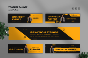 Youtube Channel Cover Template