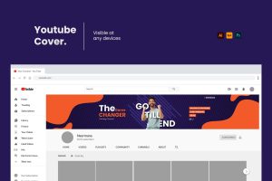 Youtube Cover Template V.1