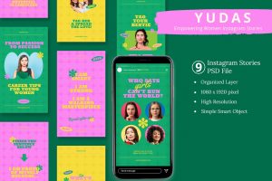 Yudas – Empowering Youth Women Instagram & Canva