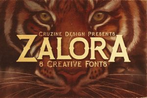 Zalora Typeface