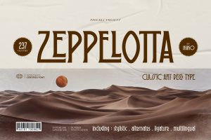 Zeppelotta – Classic Art Deco Type