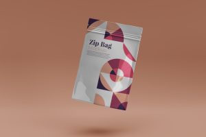 Zip Bag Mockup