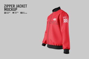 Zipper Jacket Mockup