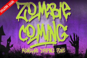 Zombie Coming – Horror Font