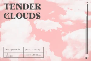 Tender Clouds Backgrounds