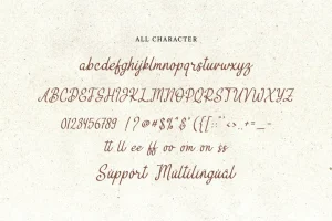 The Abcastle – Vintage Lettering Font