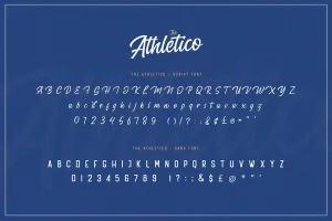 The Athletico Font Duo