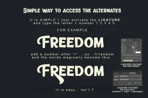 The Banthink – Retro Font