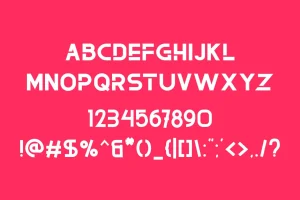 The Blast – Bold Font